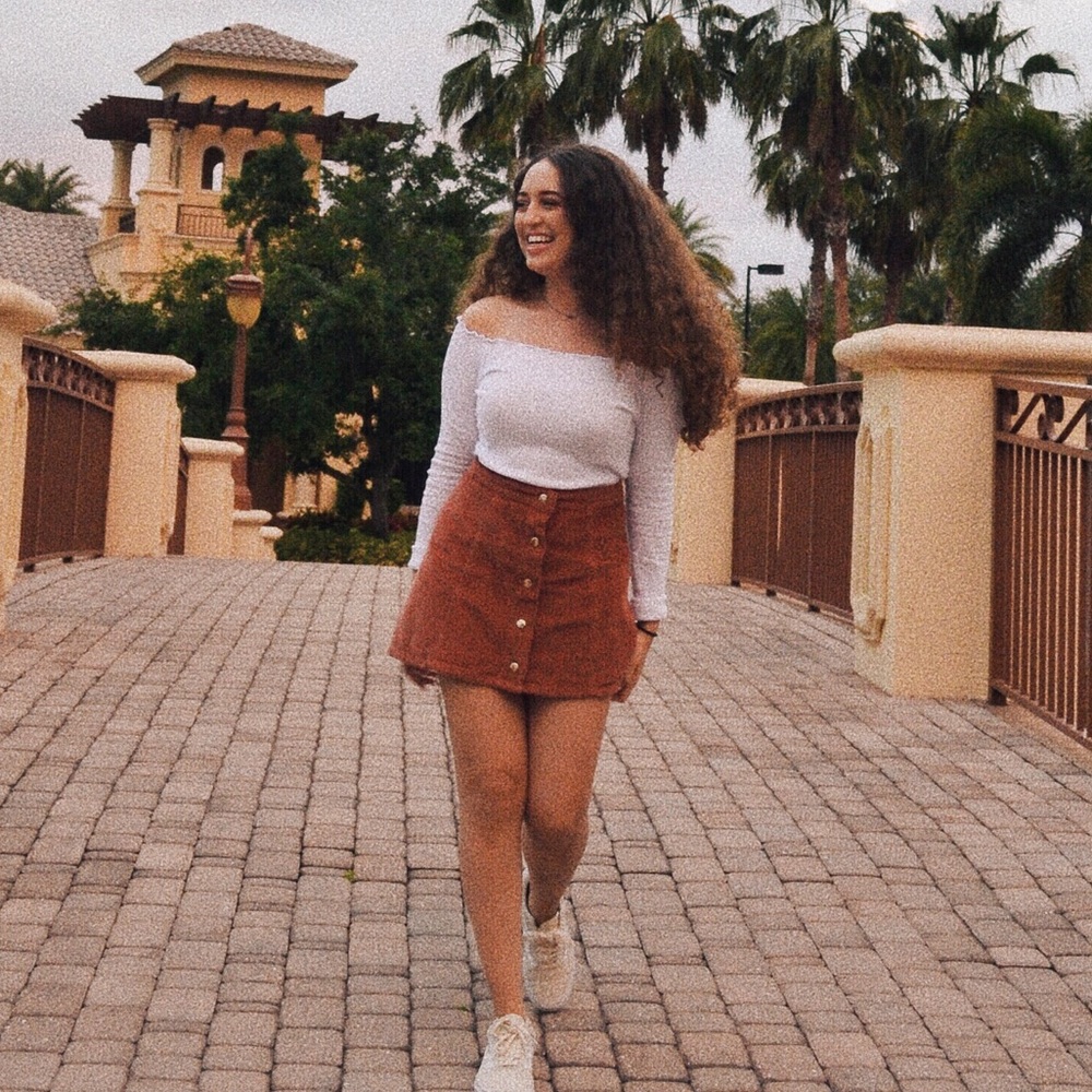 Button up skirt